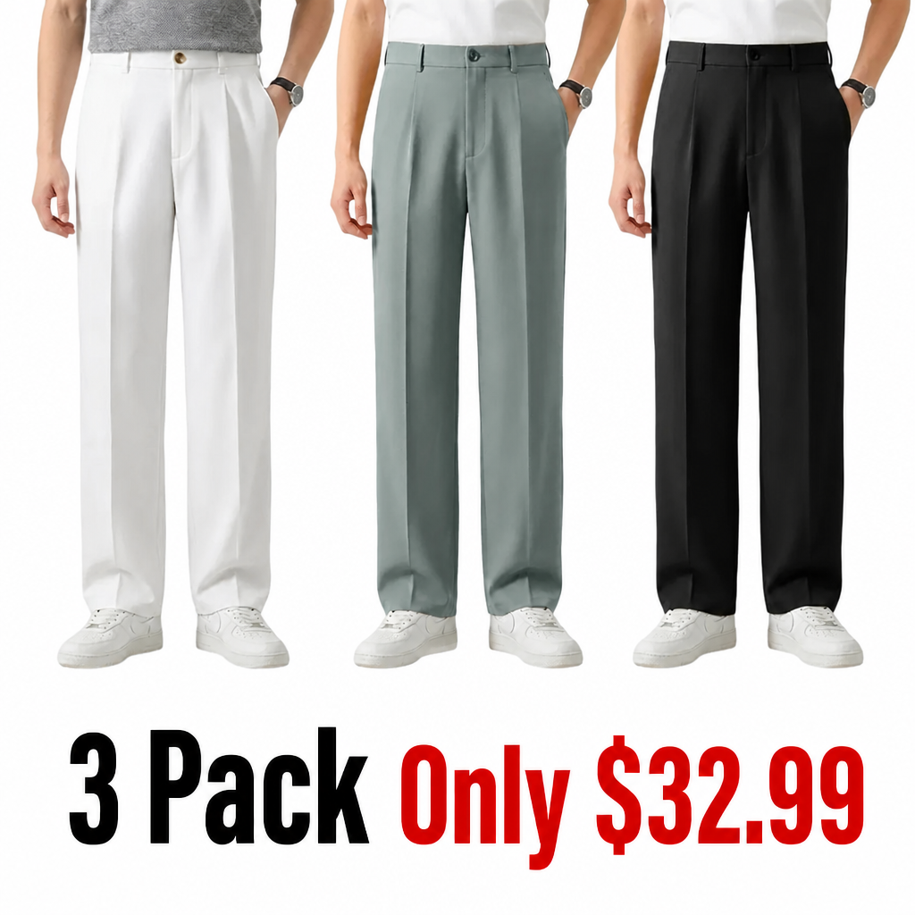 Super Stretch Ice Silk Comfort Everyday Pants