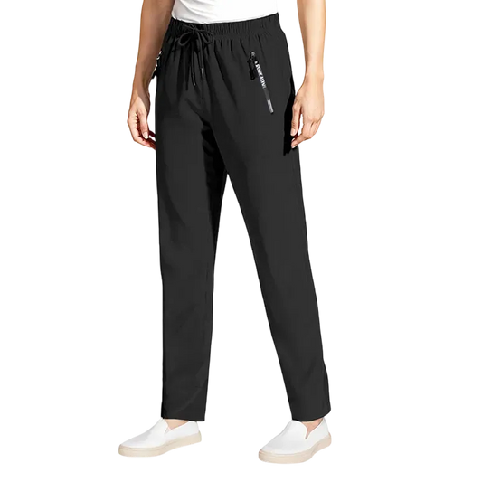 Women's Cooling Ice Silk Pants – Ultra Stretch High Waist Lightweight Trousers for Summer, Lounge & Everyday Comfort