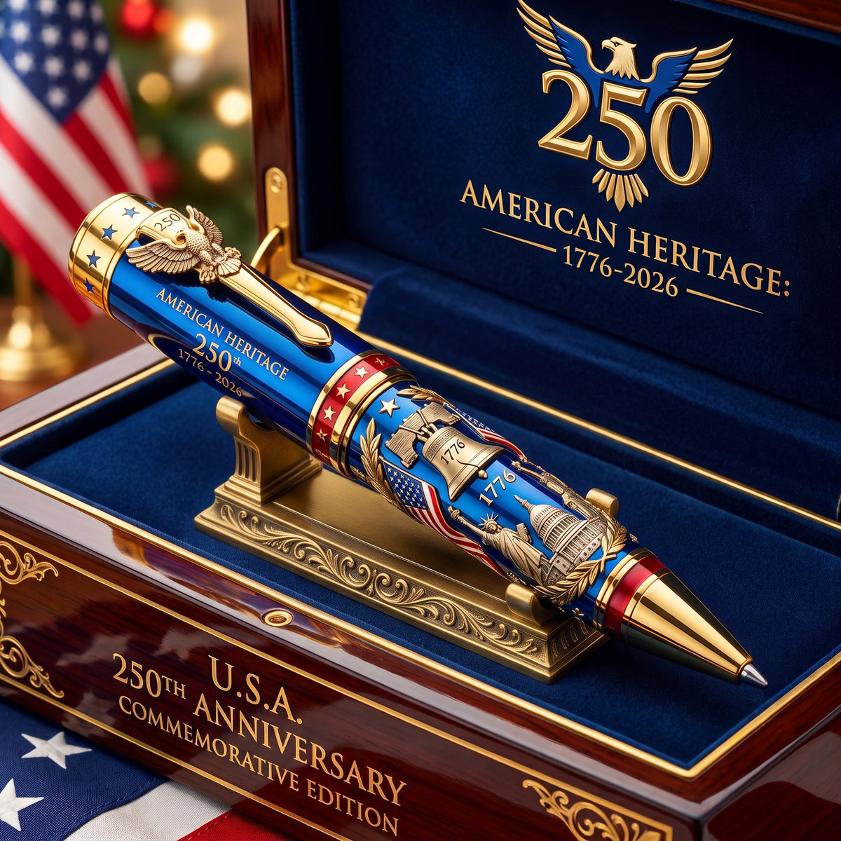 🦅 American Heritage 250th Anniversary Limited Edition Luxury Commemorative Pen