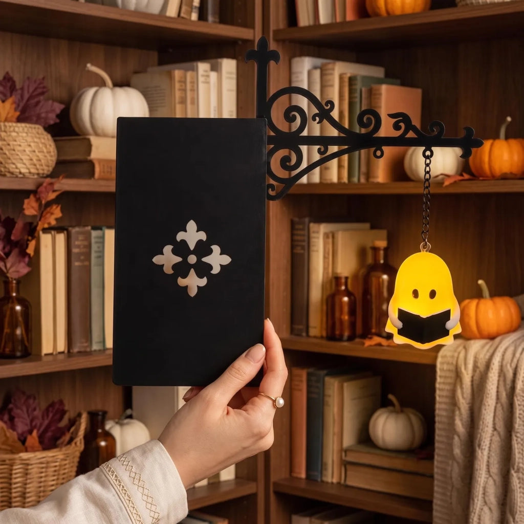 Bookshelf Lantern Light - Bookish Gifts For Book Lovers, Bookworms, Readers - Light Up Your Reading Nook