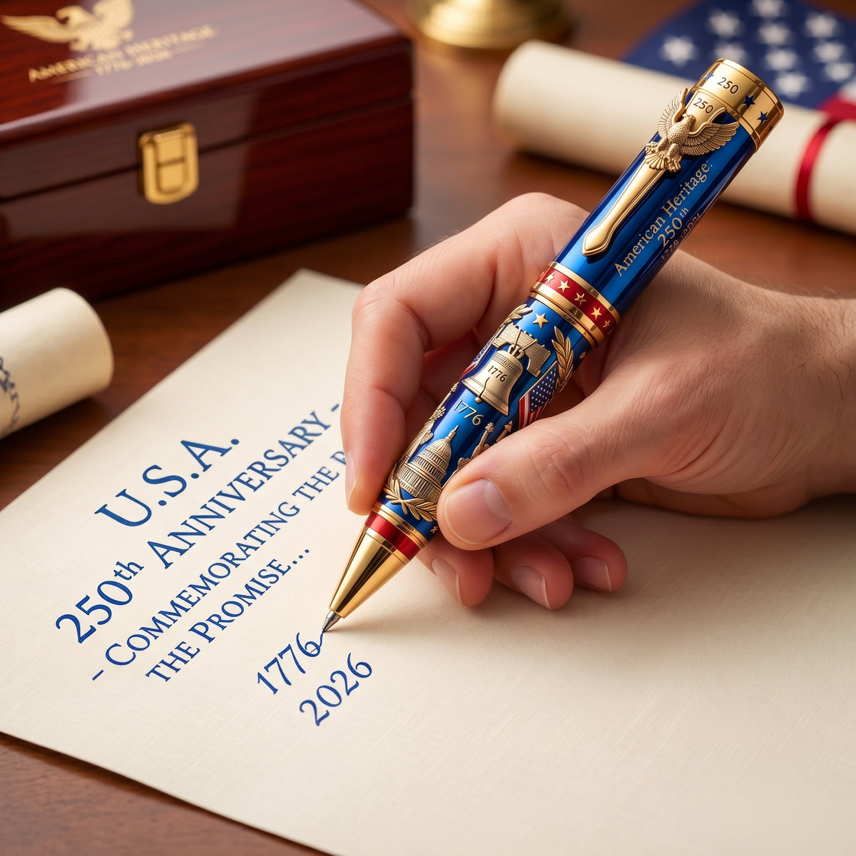 🦅 American Heritage 250th Anniversary Limited Edition Luxury Commemorative Pen