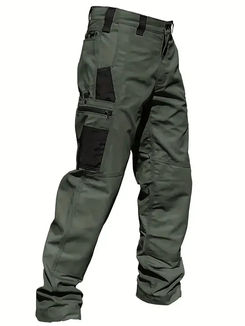 Men's 10-Pocket Heavy Duty zipper waterproof tactical Work Pants