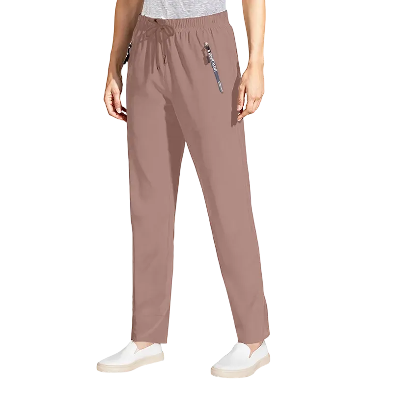 Women's Cooling Ice Silk Pants – Ultra Stretch High Waist Lightweight Trousers for Summer, Lounge & Everyday Comfort