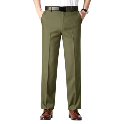 Men's Cooling Ice-Silk Pants – Breathable Comfort-Fit Trousers