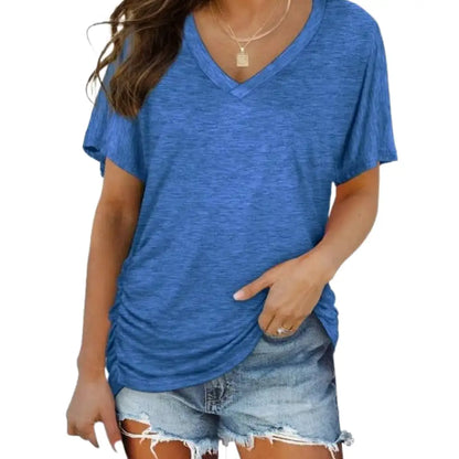 Women's V-Neck Everyday Tee | Ultra-Soft, Flattering Fit & All-Day Comfort