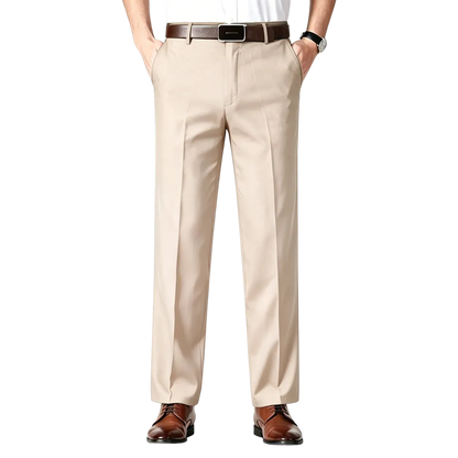 Men's Cooling Ice-Silk Pants – Breathable Comfort-Fit Trousers