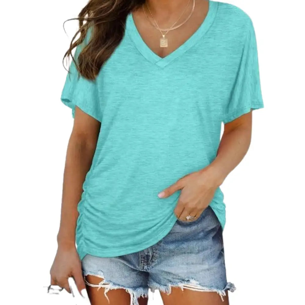 Women's V-Neck Everyday Tee | Ultra-Soft, Flattering Fit & All-Day Comfort