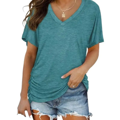 Women's V-Neck Everyday Tee | Ultra-Soft, Flattering Fit & All-Day Comfort