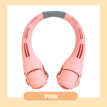 Neck Air Conditioner Fan – Ultra‑quiet, 360° rotating, 3 speeds. Hands‑free cooling, long battery. Summer essential! 😎🌬️