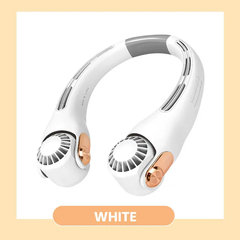 Neck Air Conditioner Fan – Ultra‑quiet, 360° rotating, 3 speeds. Hands‑free cooling, long battery. Summer essential! 😎🌬️