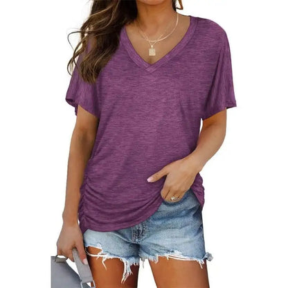 Women's V-Neck Everyday Tee | Ultra-Soft, Flattering Fit & All-Day Comfort