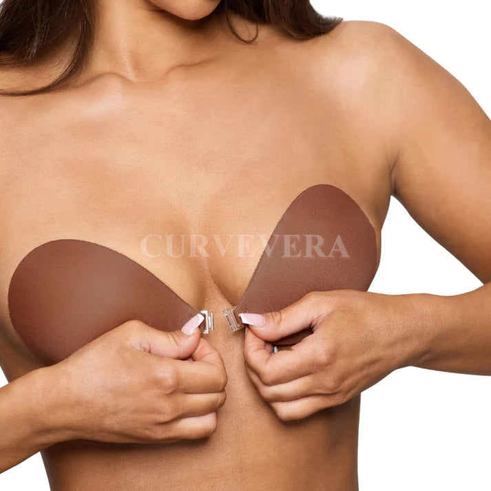 Seamless Push-up Sticky Bra