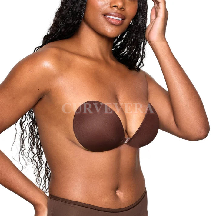 Seamless Push-up Sticky Bra