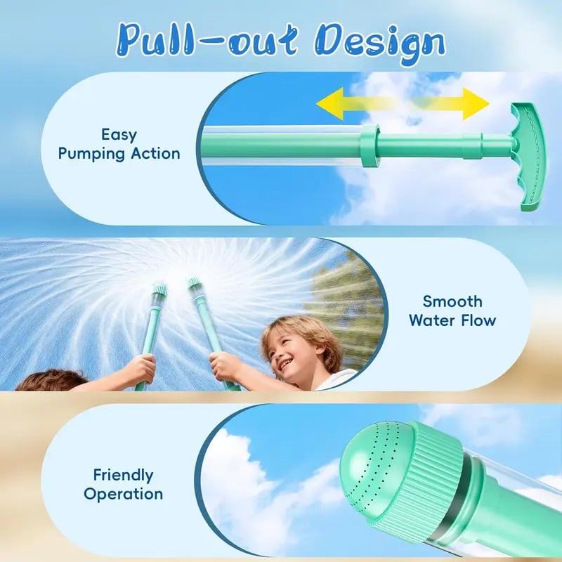 🔥Last Day 49% OFF - Fireworks Water Gun — A More Exciting Water Blaster For Summer Play 💦✨