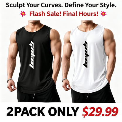 Men's Performance Tank Top – Lightweight Gym & Casual Athletic Shirt