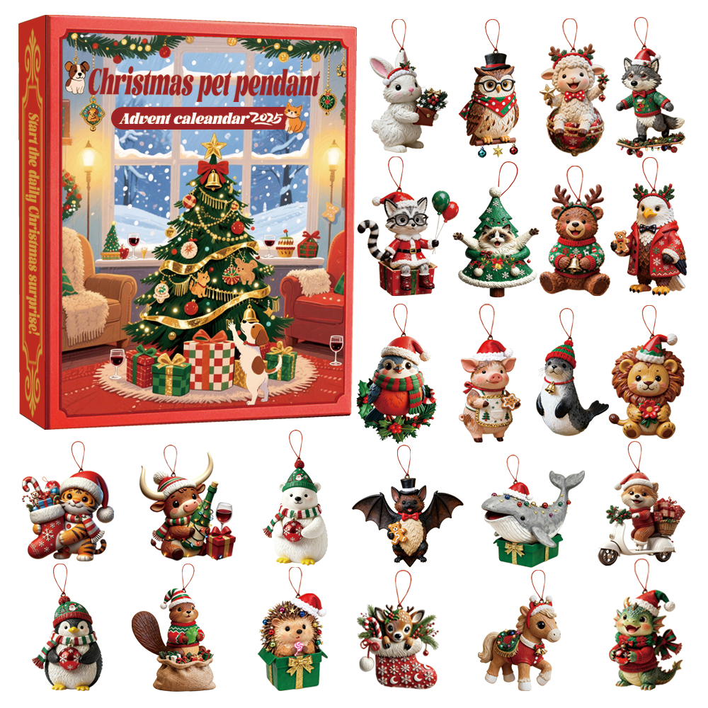 Christmas Pet Pendant Advent Caleandar 2025