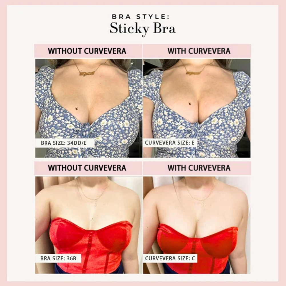 Seamless Push-up Sticky Bra