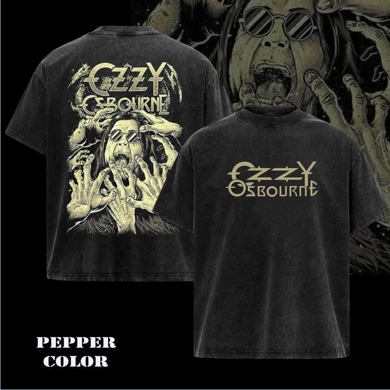 Vintage Ozzy Osbourne Rock and Roll Washed T-Shirt