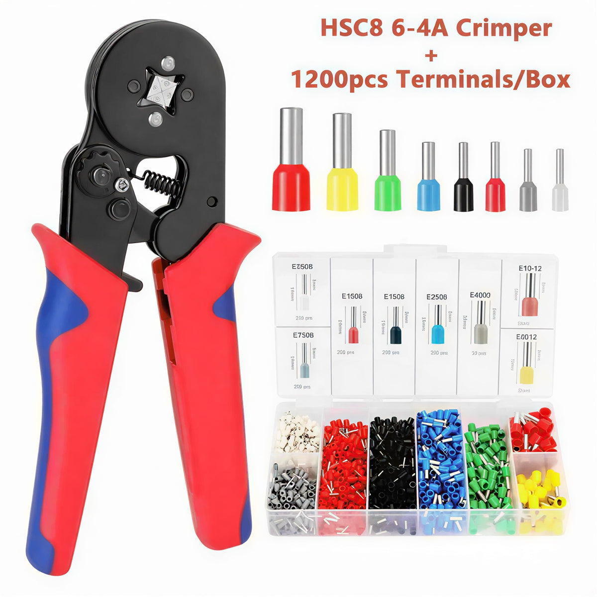 🔥Multifunctional Wire Terminal Crimping Tool, 1 Set Wire Crimping Tool Kit🔥