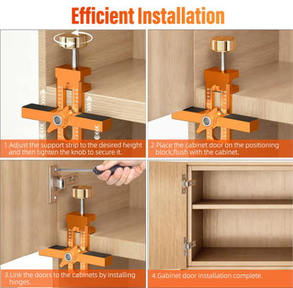🛠️🔥2026 All-New Upgraded Model🔥Multifunctional Cabinet Door Installation Aid🛠️