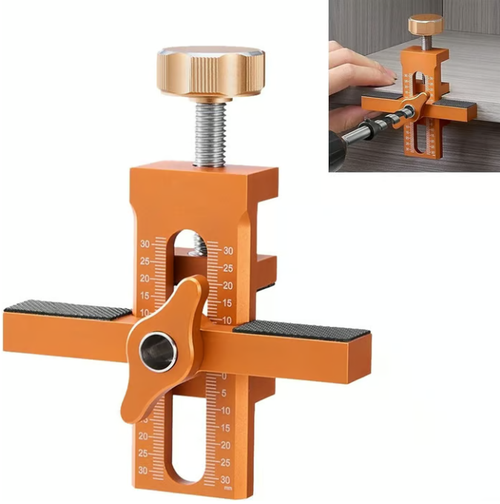 🛠️🔥2026 All-New Upgraded Model🔥Multifunctional Cabinet Door Installation Aid🛠️