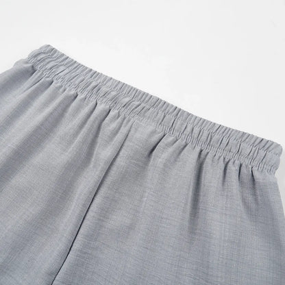 Men's Vintage Linen Pants – Loose Fit, Drawstring Waist, Lightweight & Breathable for Summer