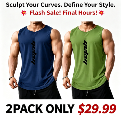 Men's Performance Tank Top – Lightweight Gym & Casual Athletic Shirt