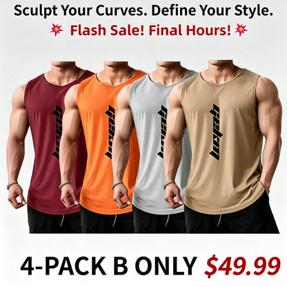 Men's Performance Tank Top – Lightweight Gym & Casual Athletic Shirt