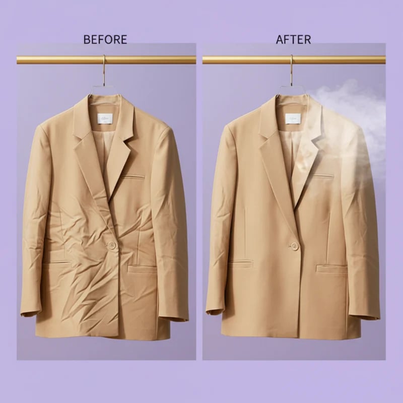 🔥👕 Portable Garment Steamer – Remove Wrinkles Quickly and Effortlessly ✨