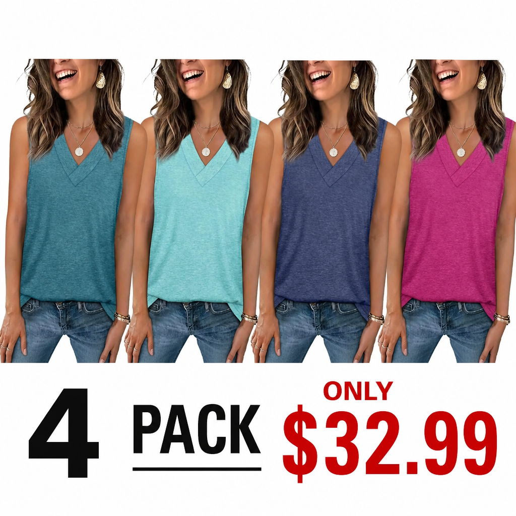 Tank Tops For Women Summer V Neck T Shirts
