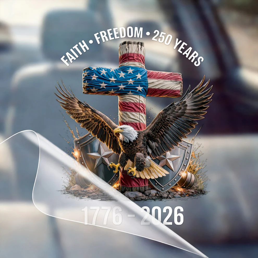 LIMITED TIME OFFER – 250th Anniversary Decal United States Of America Eagle Patriotic