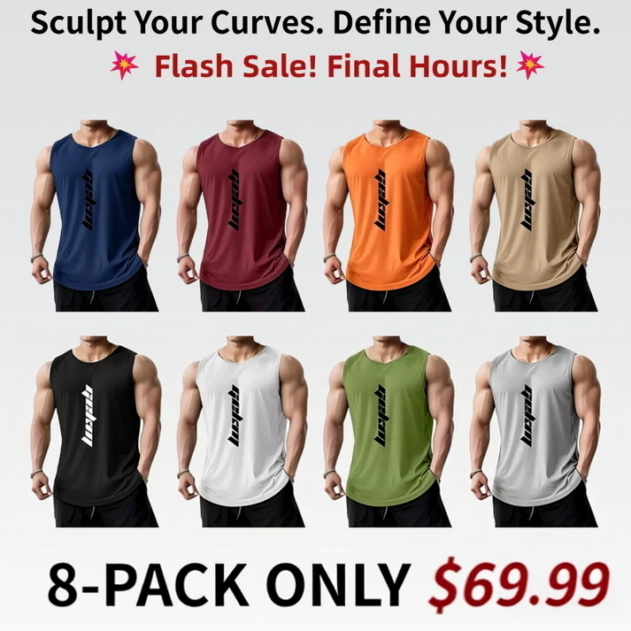 Men's Gym Athletic Casual Tank Tops