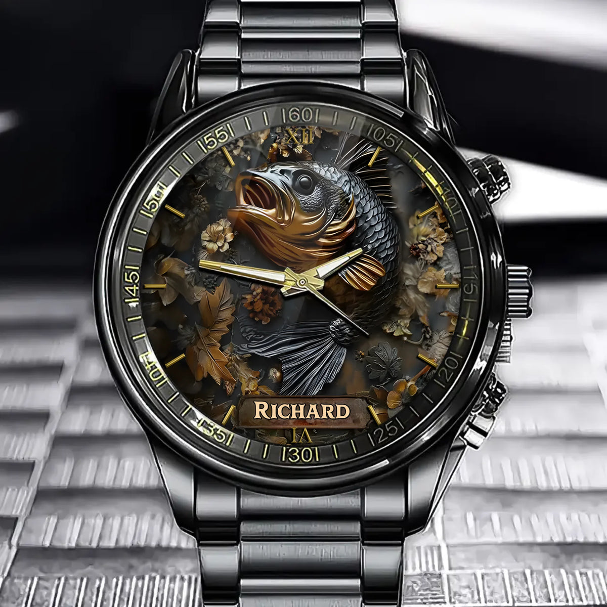 Love Hunting Life Watch – Personalized Stunning Fishing & Deer Watch