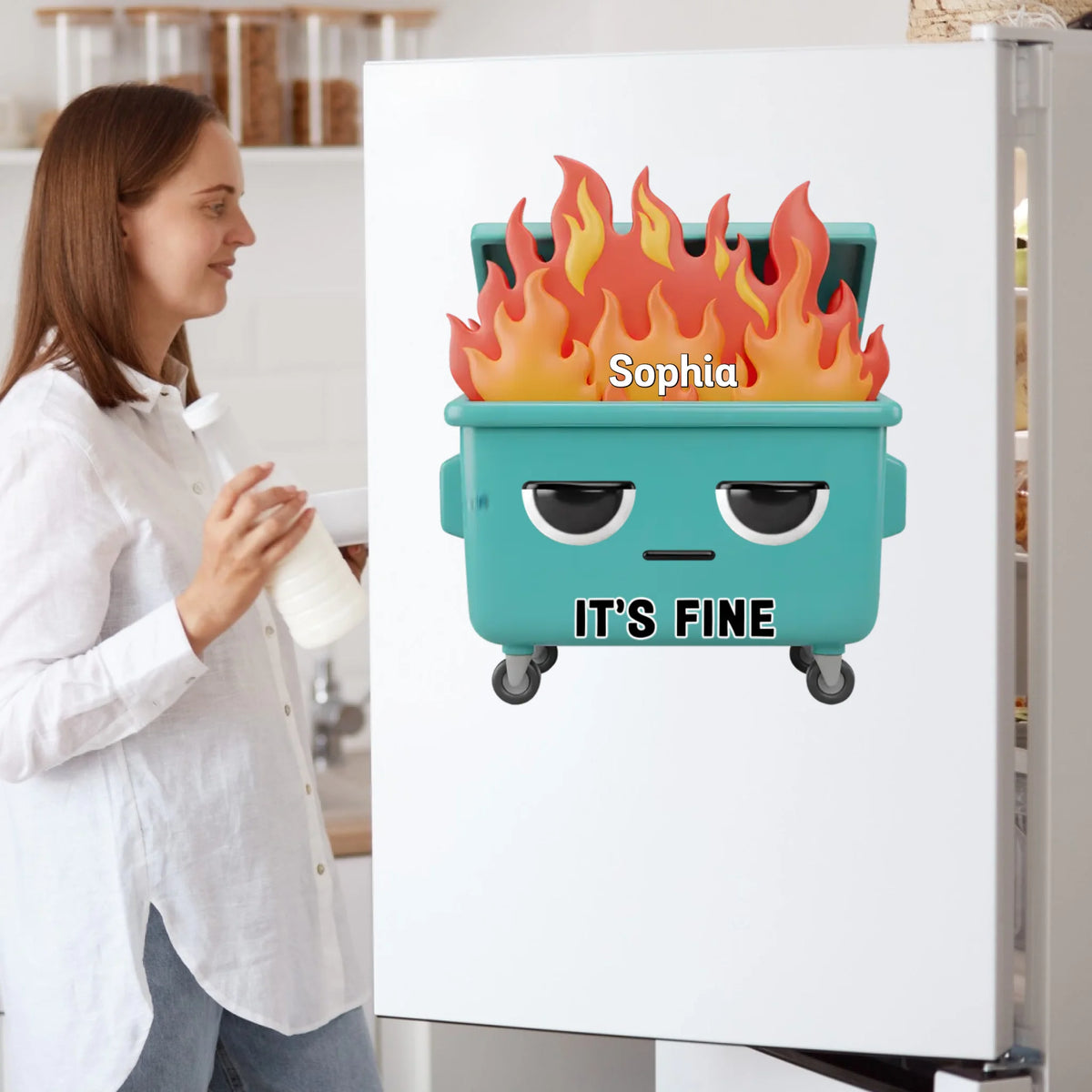 冰箱贴背景