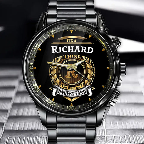 You Wouldn't Understand - Personalized Watch, Premium Gift for Anniversary Custom Name & Initial Design