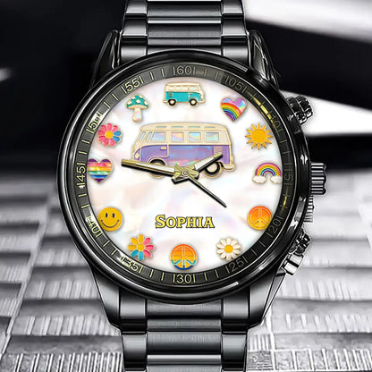 Personalized Hippie-Style Retro Watch - Hippie Souls