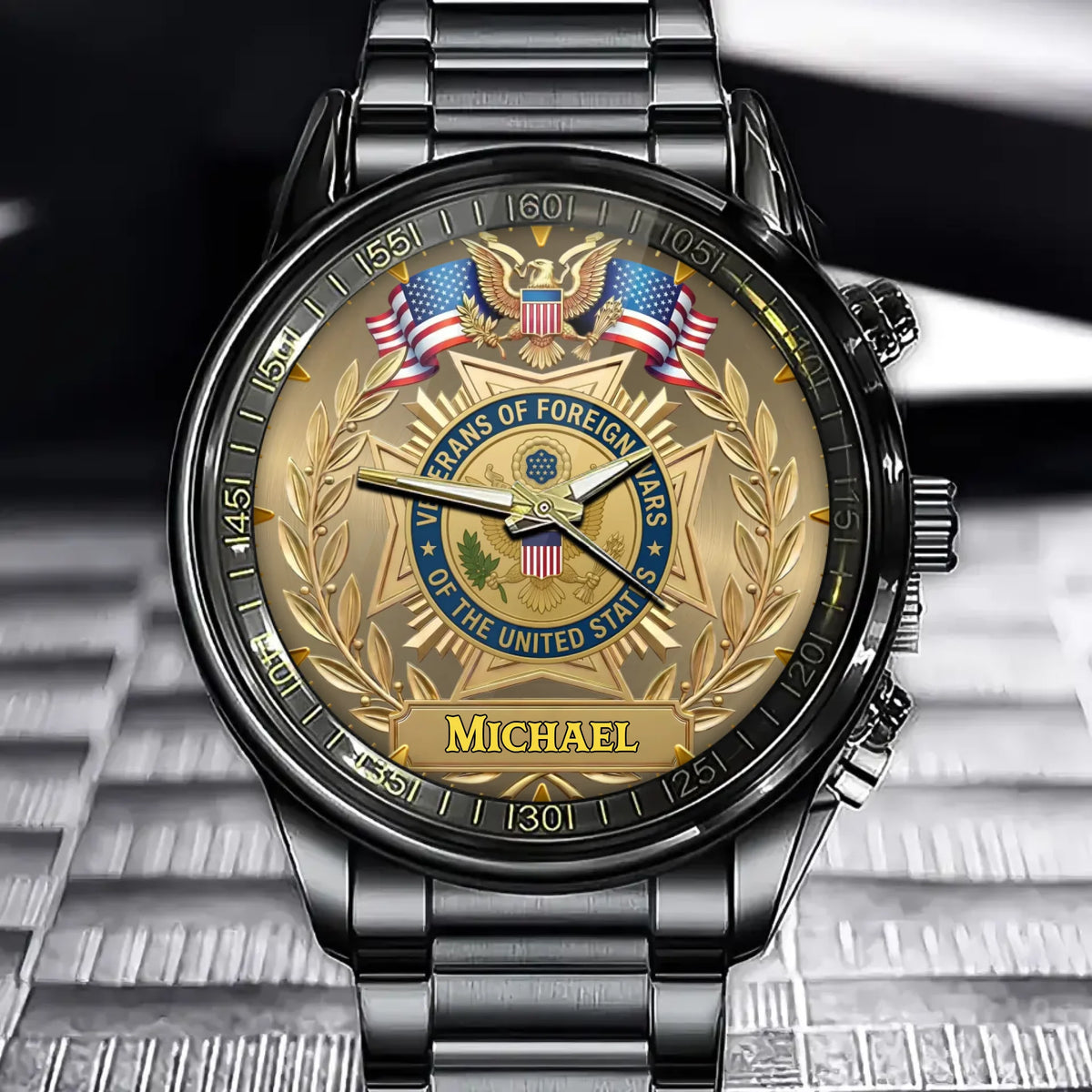 Personalized Vfw Watch – The Perfect Gift For Veterans And Patriotic Americans