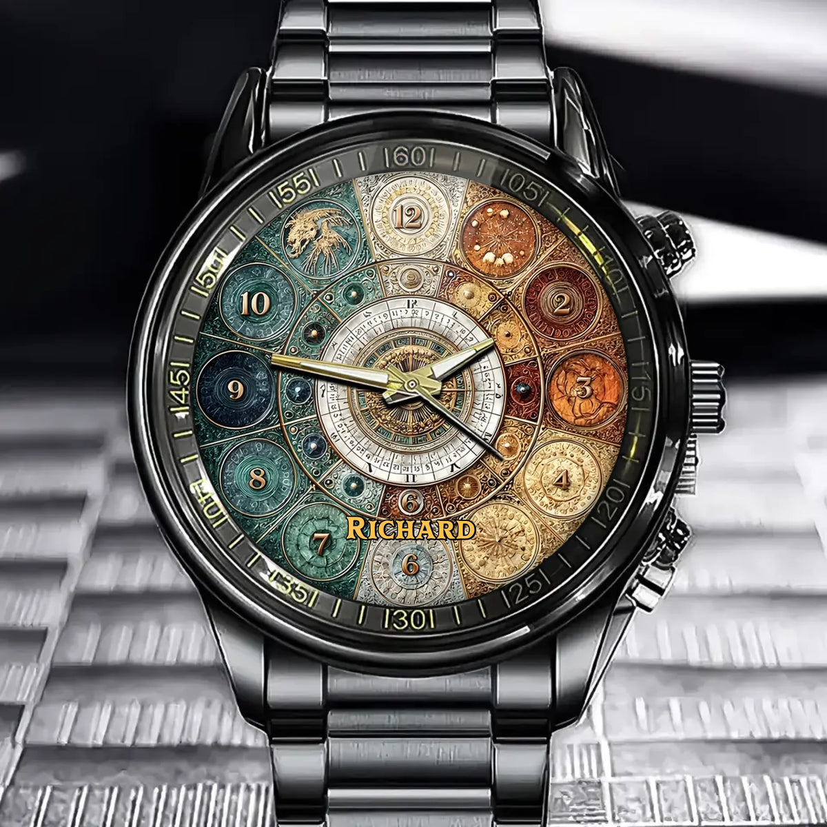 Personalized Zodiac Wheel Watch—A Unique Guardian Of Time