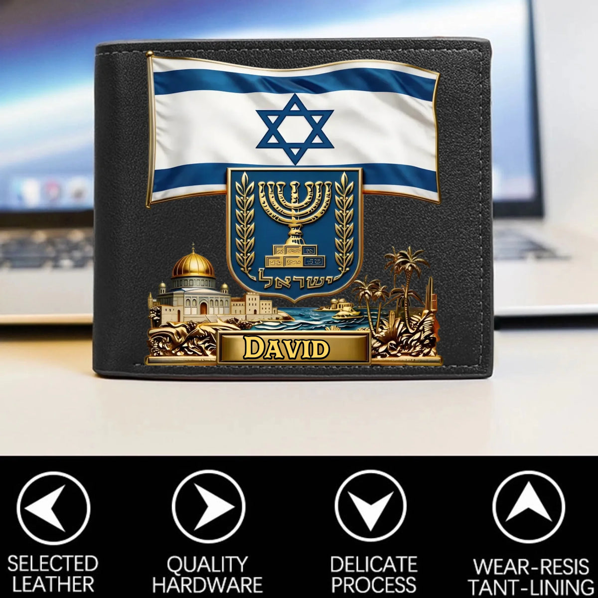 Personalized Veteran World Tour Wallet Perfect Gift_yythkg
