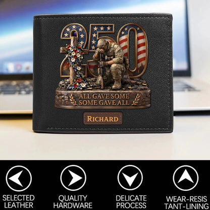 Personalized Veteran World Tour Wallet Perfect Gift_yythkg