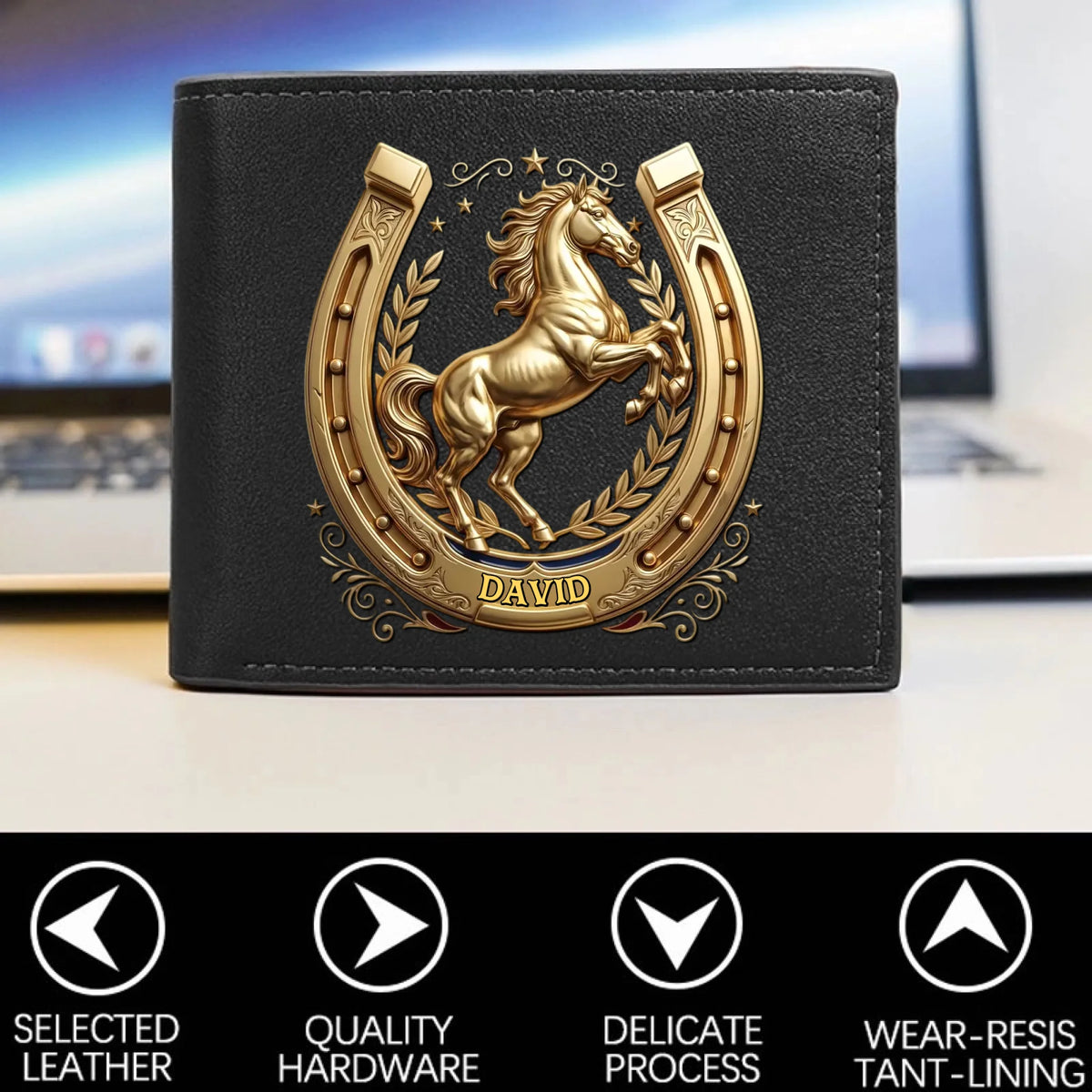 Personalized Veteran World Tour Wallet Perfect Gift_yythkg
