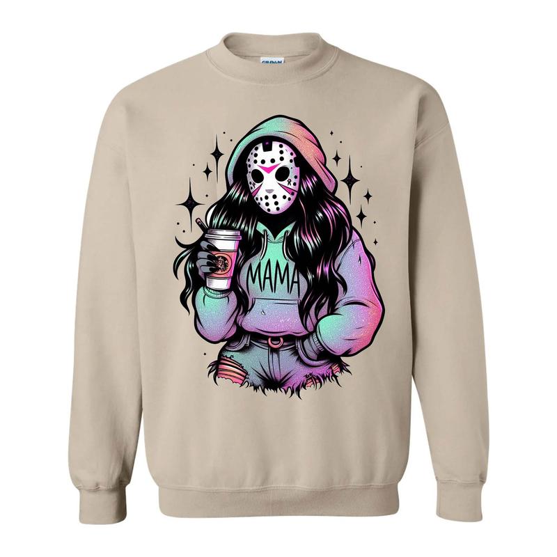 Halloween Spooky Mama Sweatshirt, Cool Mama Halloween Sweatshirt, Mama Halloween Gift, Gifts For Mom
