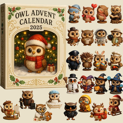 🦉 Uilen Adventskalender 2025🎄24 dagen vol verwondering, wijsheid en grilligheid ✨
