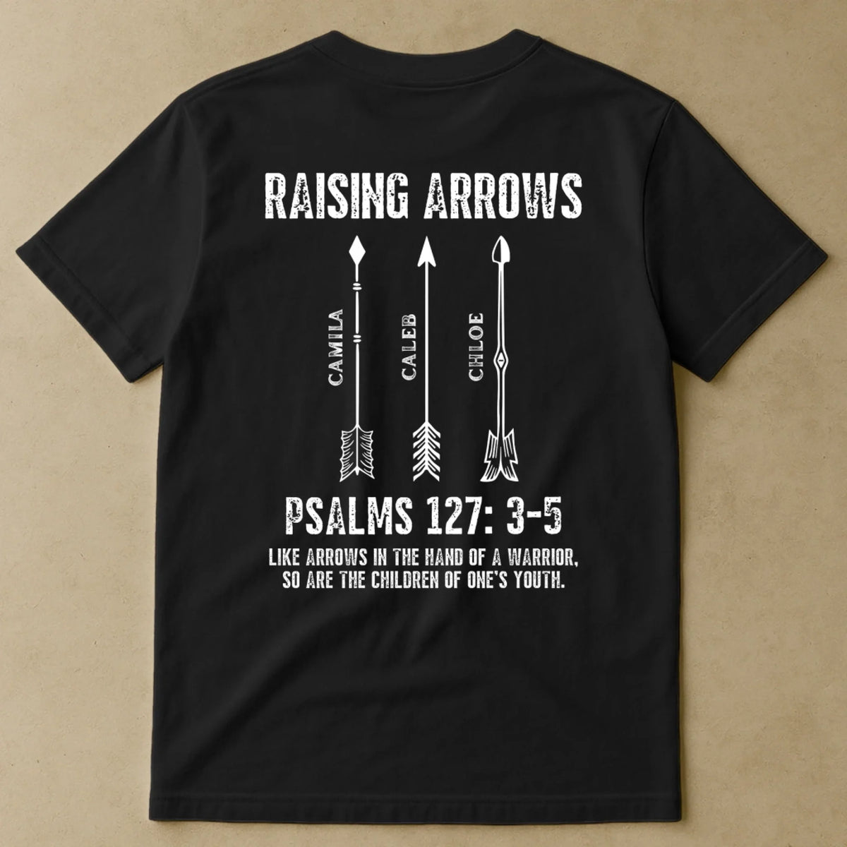 Raising_Arrows_Christian_Father_S_Day_Gift_For_Dad_Husband_With_Kids_Names_Personalized_Shirt_1