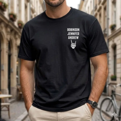 Custom Shirt-Fatherhood Rock