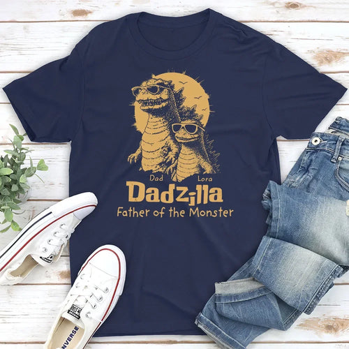 Custom Unisex T-Shirt,Sweatshirt-Personalized Father's Day Gift, Father Of The Monsters Personalized