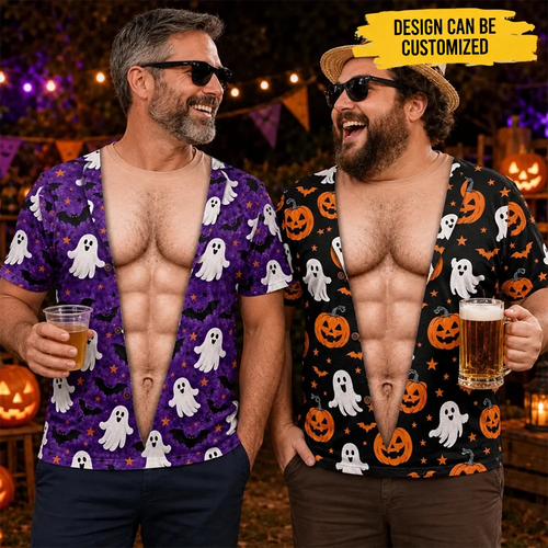Custom Funny T-shirt - Personalized Halloween Birthday Gifts For Husband, Son, Grandson, Brother, Grandpa, Dad, Yourself - Little Miss Spooky