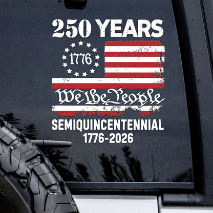 LIMITED TIME OFFER – 250th Anniversary Decal United States Of America Eagle Patriotic