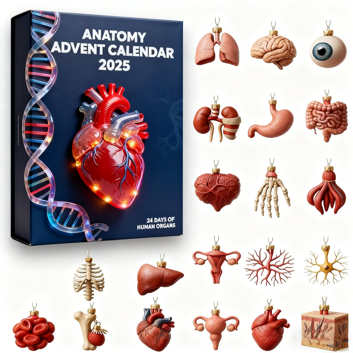 🔥Limited Edition, Only 100 Sets Left! - 2025 Anatomy Advent Calendar