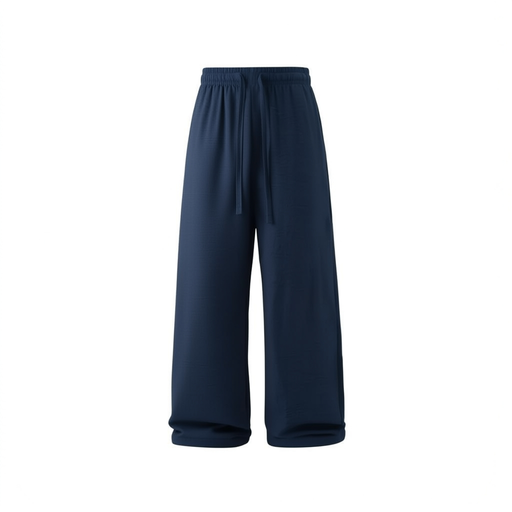 Men's Vintage Linen Pants – Loose Fit, Drawstring Waist, Lightweight & Breathable for Summer